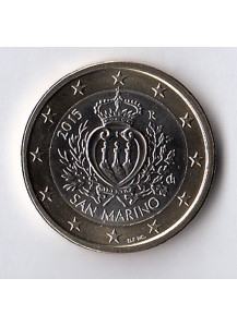 2015 - 1 Euro SAN MARINO FDC da folder